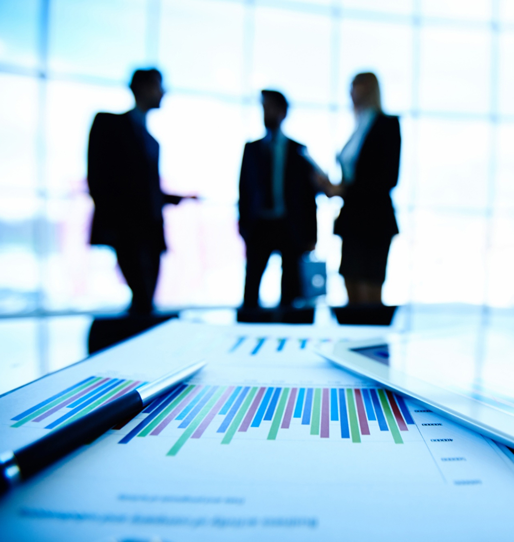 Fotografia di professionisti in ufficio